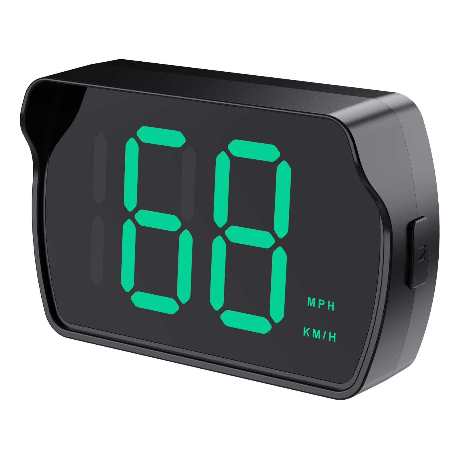 

Проекционный дисплей, автомобильный GPS-спидометр с дисплеем высокой четкости, отображает скорость км/ч/миль/ч, подключаемый модуль чёрный