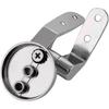 Toilet Seat Hinge Fixings Replacement-suitable,2 Pack Replacement With Zinc Alloy Fixings2 Pcs