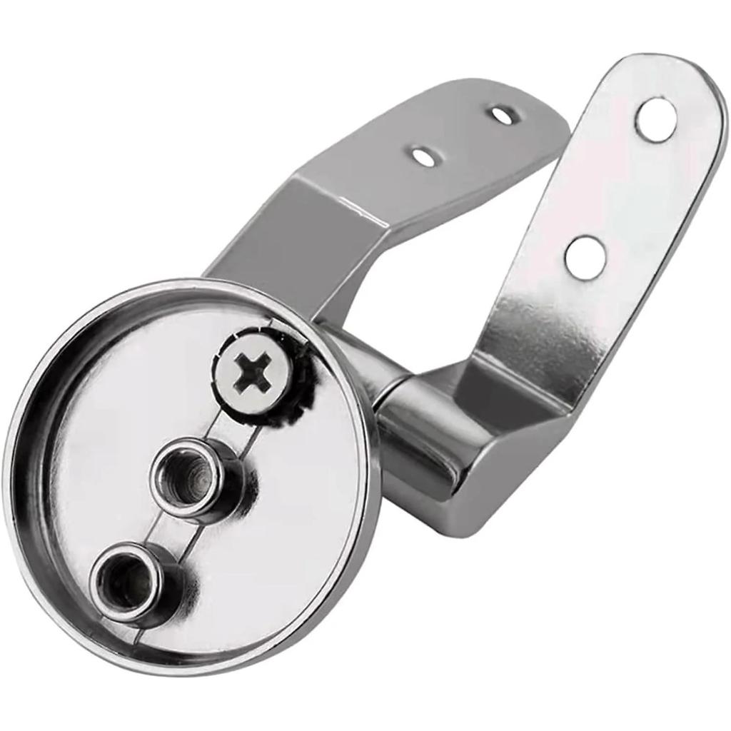 Toilet Seat Hinge Fixings Replacement-suitable,2 Pack Replacement With Zinc Alloy Fixings2 Pcs