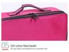 Three-Layer Waterproof Makeup Artist Travel Case: Portable Cosmetic Storage Bag