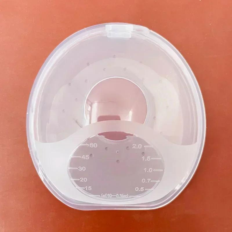 New Silicone Mother'S Milk Collector With Scale Wearable Anti Spill Breast Pads Nipple Pain Protector Maternity Breastfeeding