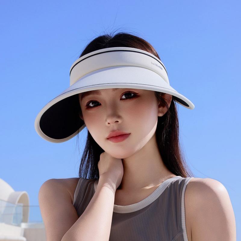 Women's Summer Foldable Hat With Open Top,, Wide Brim Cycling 2026 New