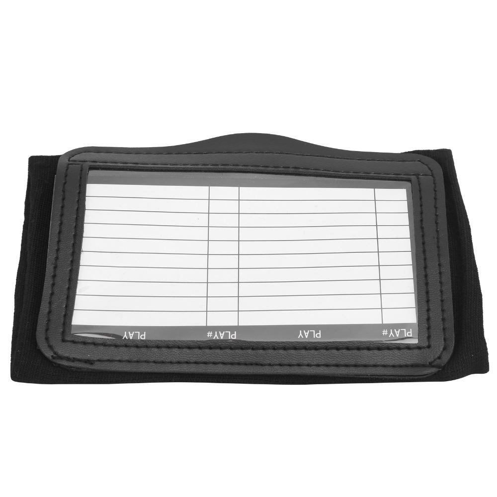 Transparent Cover Soccer Board Spandex Playbook Wristband Training Assistant  Soccer Coaching