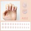 Whitening wearable nails, high-end, flashy, sweet, cool, simple, royal and hot girls wear nails in the new year in autumn.
