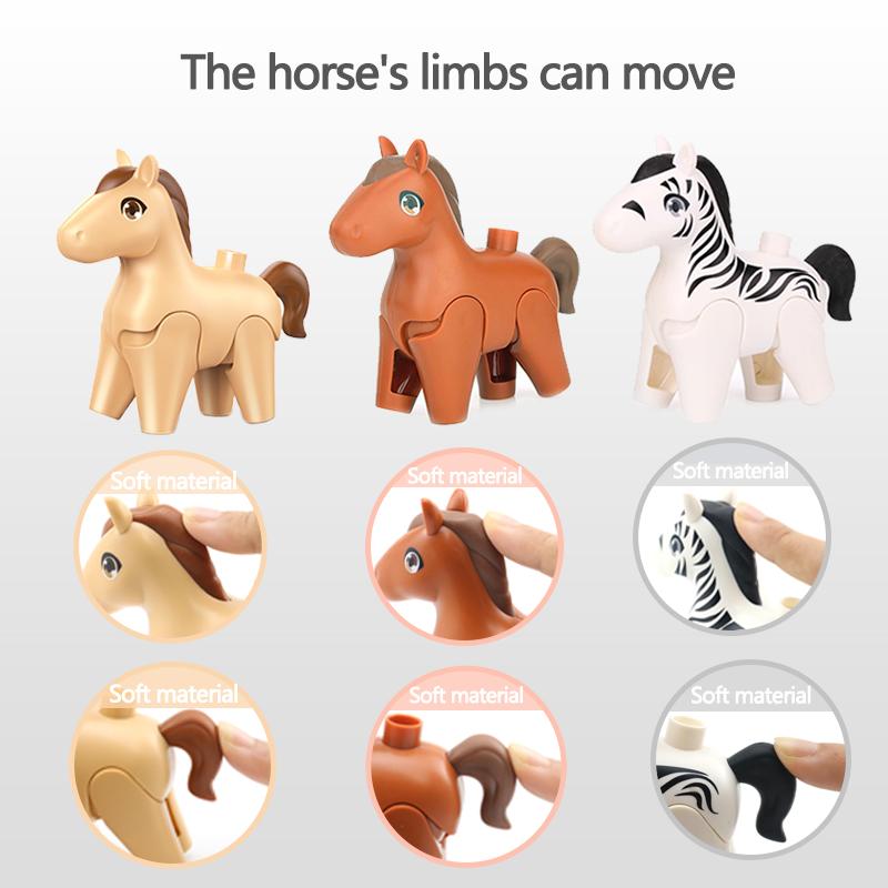 Building Blocks, ABS Plastic, Large Particles, for Children Ages 4-6