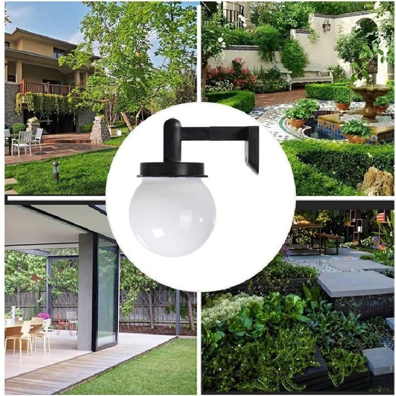 Creative Globe-shaped Led Wall Lamp Modern Balcony Corridor Light Ip44 Certified