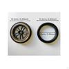 Infant Pushchair Replacement Wheel WearResistant Rubber Tire NonSlip 5 Inch Smooth