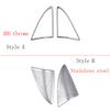 For Land rover Discovery 4 LR4 2009-2016 Car-Styling ABS Chrome Audio Speaker Frame Trim Auto Accessories 2pcs