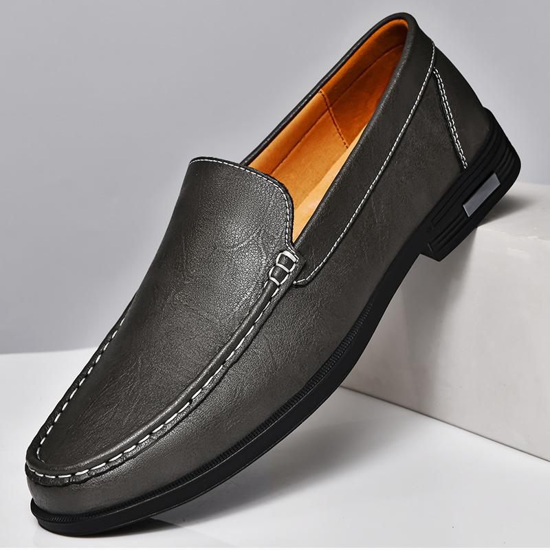 Genuine Leather Men's Shoes Classics Business Dress Shoes Moccasins Slip On Loafers Driving Shoes for Men Casual Shoe