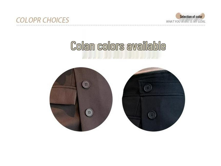 High-Waisted Irregular Korean-Style Women's Wide-Leg Slimming Culottes for Autumn 2023