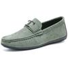 Neue Herren Freizeitschuhe Herren Loafer Fashion Sneakers PU Leder Faux Wildleder Atmungsaktive Slip-on Fahrschuhe Klassische Frühling Herbst