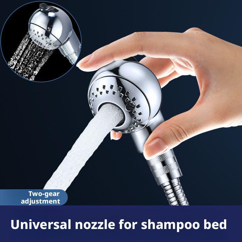 Shampoo Bed Faucet Barber Shop Hairdresser Shower Nozzle with Switch Second Gear Water Outlet Mode Small Nozzle Shower