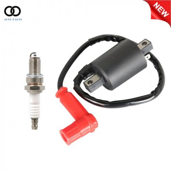 Gas Golf Cart Ignition Coil & Spark Plug For Yamaha G2 1985-1991 G5 1990-1995