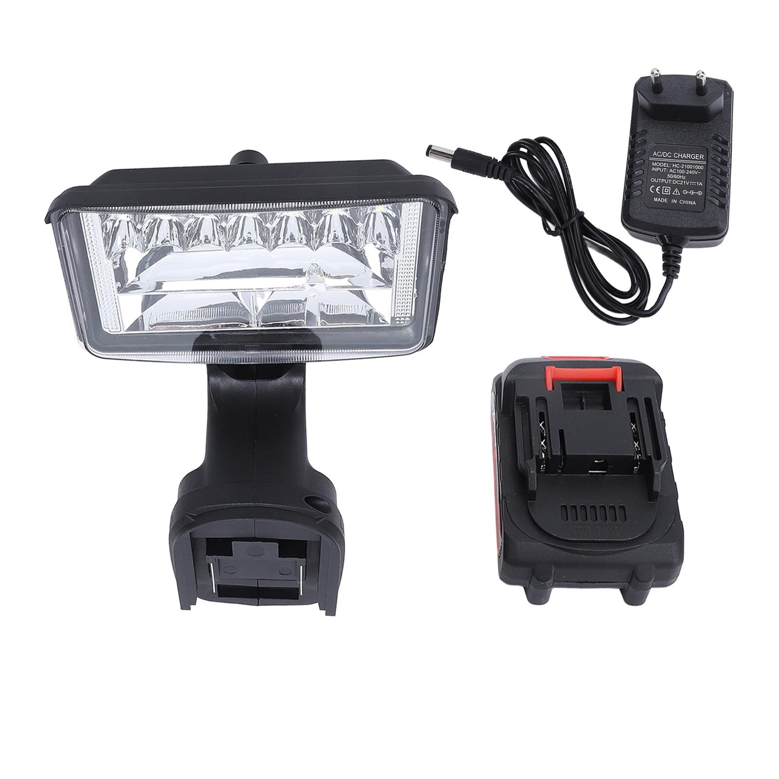 

Ручной светодиодный рабочий фонарь, беспроводной, литиевая батарея 1500 мАч, регулируемый, водонепроницаемый, перезаряжаемый