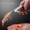 Stainless Steel Shrimp Peeler & Deveiner Knife: Efficient Shelling Kitchen Tool