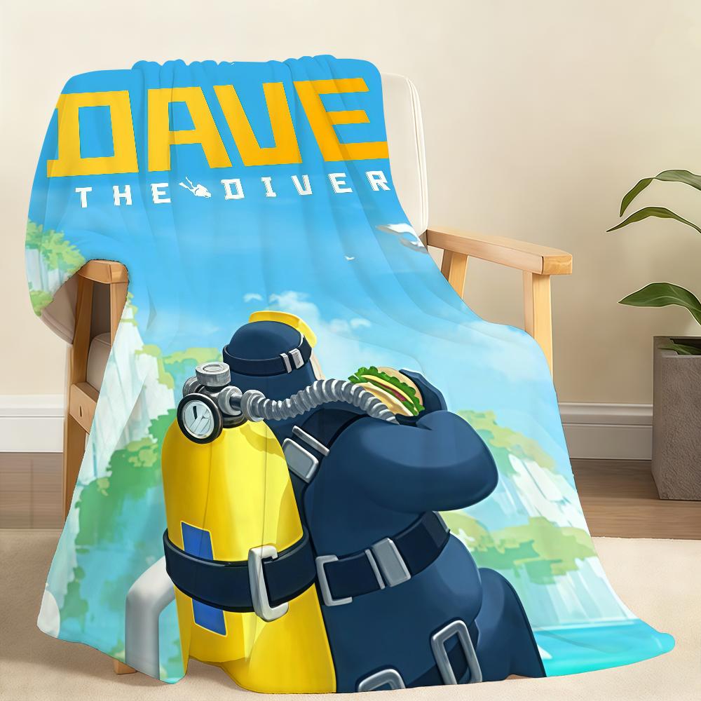Game DDAVE TTHE DDIVERR Blanket Soft Throw Blanket for Home Bedroom Bed Sofa Picnic Travel Office Rest Cover Blanket Gift