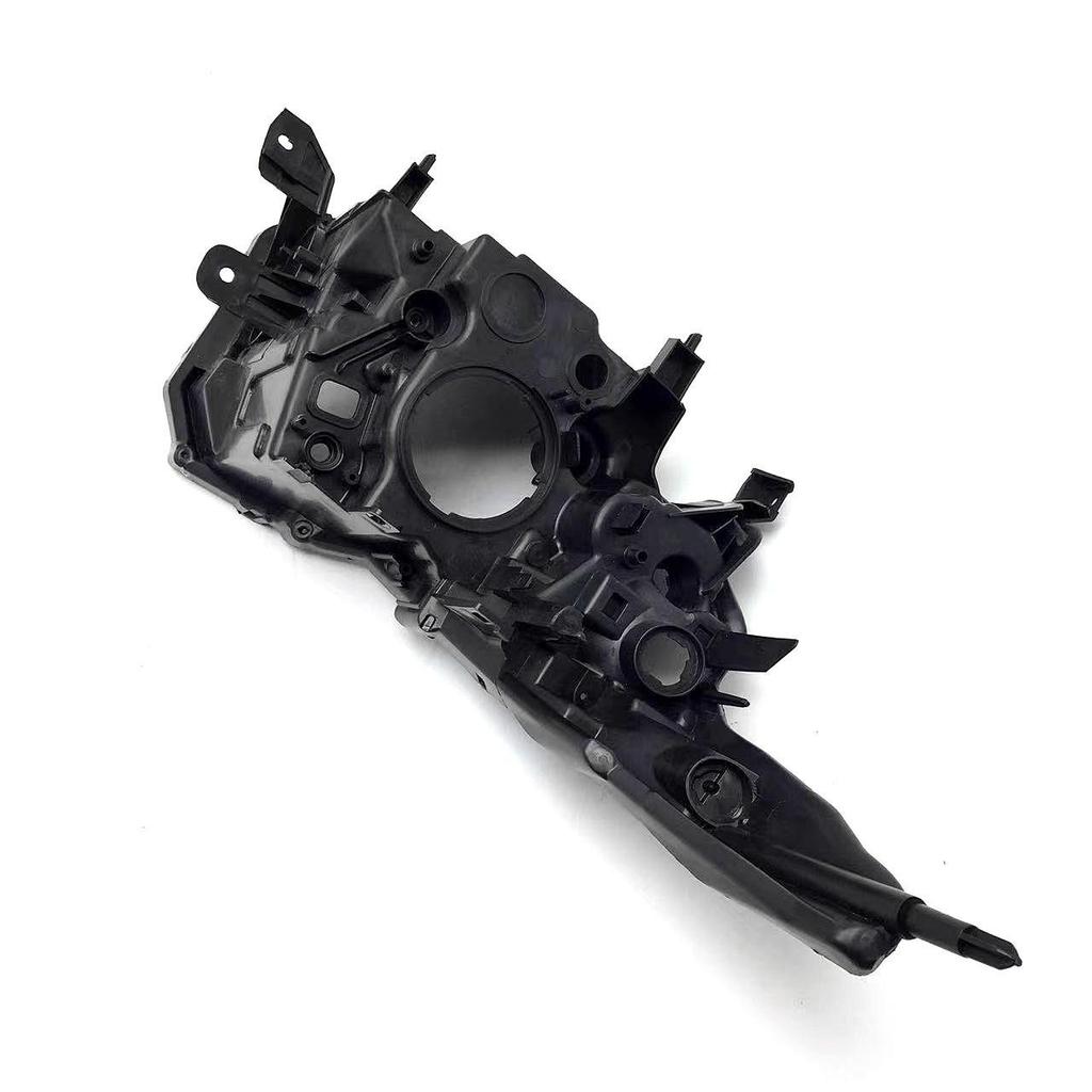 Black Plastic Headlight Cover for 09-13 Infiniti FX35 - Bottom Shell Lamp Holder