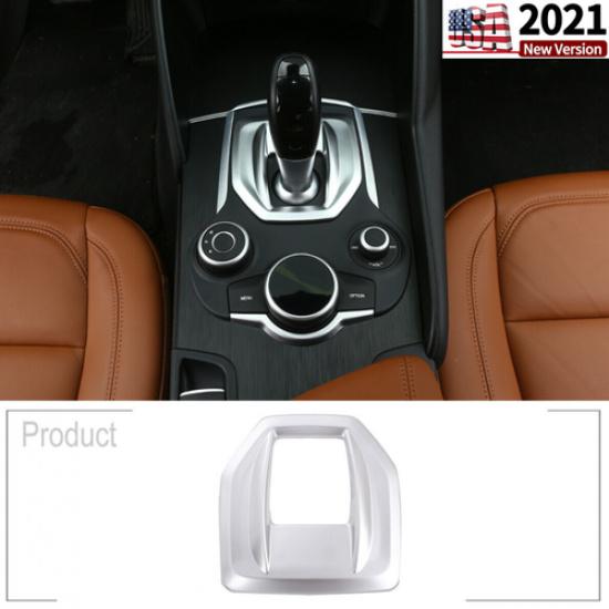 For Alfa Romeo Stelvio Inner Console Gear Shift Box Panel Cover Trim 2017-