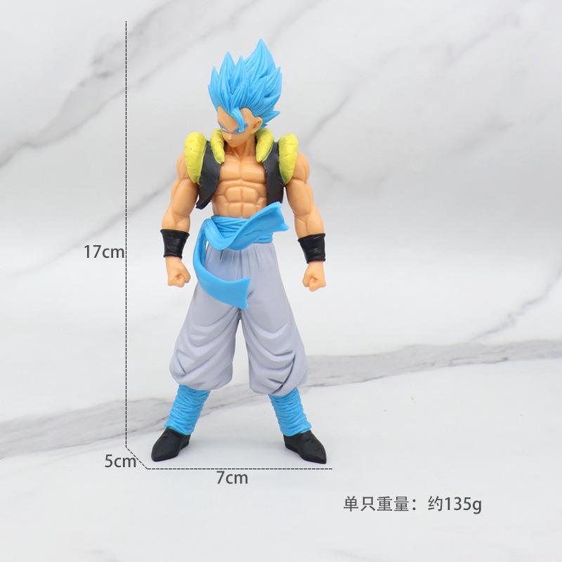 Anime Hand To Do the Seven Dragon Ball Super Saiyan Sun Wukong Bejit Gogeta Model Ornament Dolls