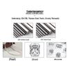 Titanium & Stainless Steel Customizable Jewelry: Bracelets & Pendants with Drawings & Samples.