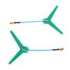 2pcs Y1240 FPV Antennae 1.2GHz 1.3GHz 3dBi Dipole FPV Antennae for RC Drone Goggles Display Transmitter VTX Receiver