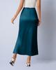 Autumn Satin Slim Fit Fishtail Midi Skirt for Women