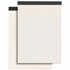 Notebook Perforated Pages Easy Tear Thick Paper Pad Compact Portable Design For Students Professionals