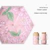 Women's Compact Sunscreen Mini Folding Umbrella - Travel-Size, Rain or Shine, Customizable Design