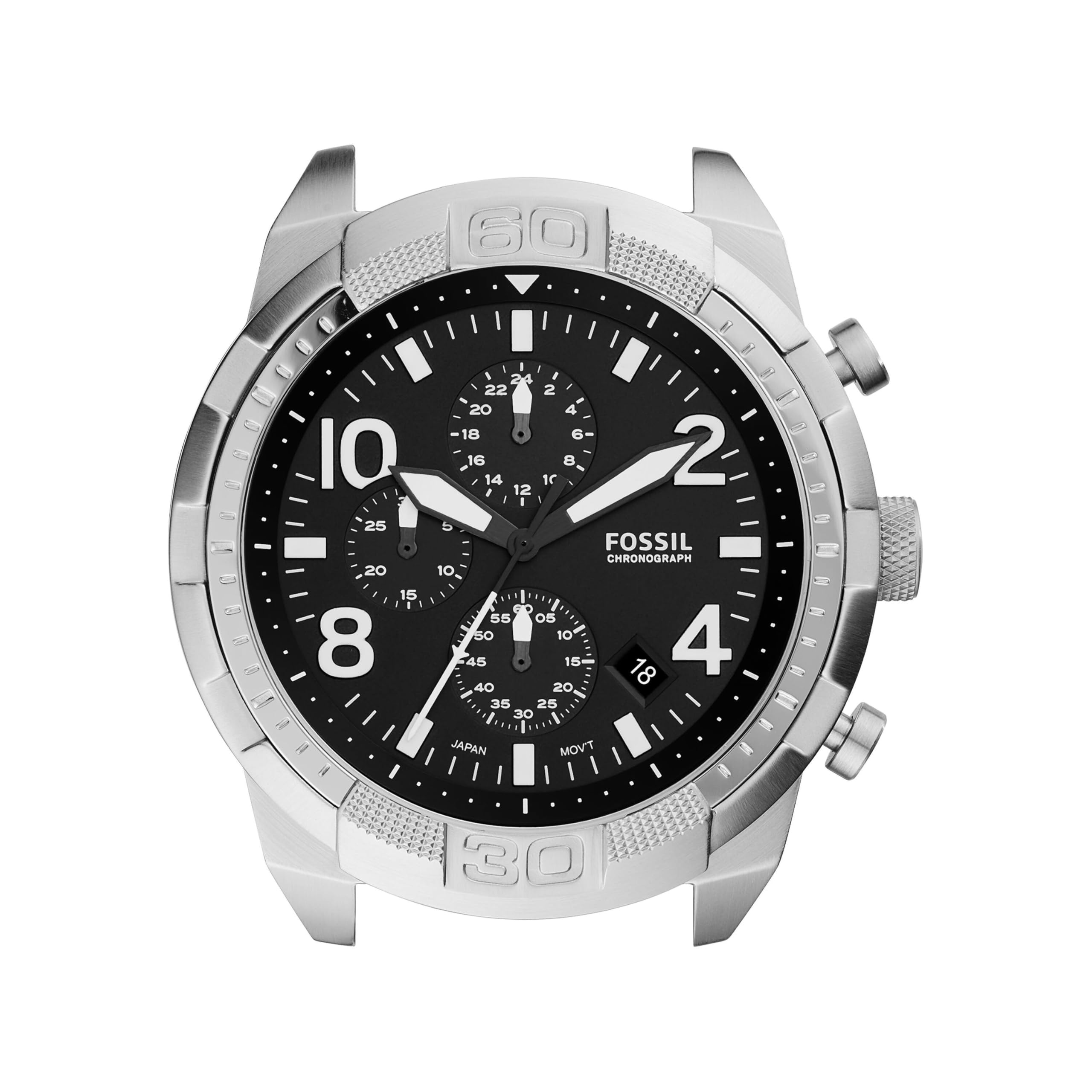 

Хронограф BRONSON Корпус часов из нержавеющей стали чёрный