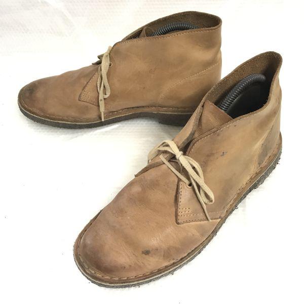 

Clarks Crepe Sole Suede Leather Desert Boots Brown 7.5 / 25.5