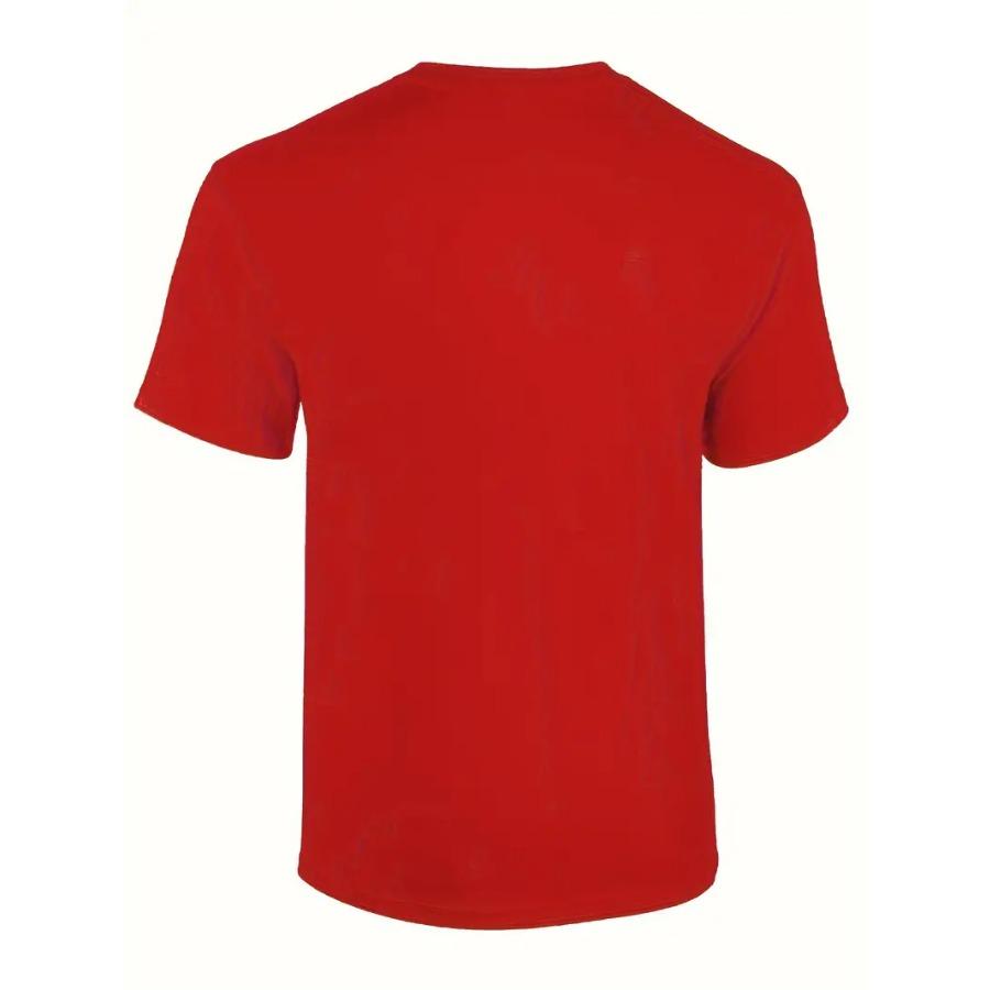 Men's 100% Pure Cotton Mountain Pattern Printed T-shirt, Casual Short Sleeved Round Neck T-shirt, Men Summer Outdoor Clothing