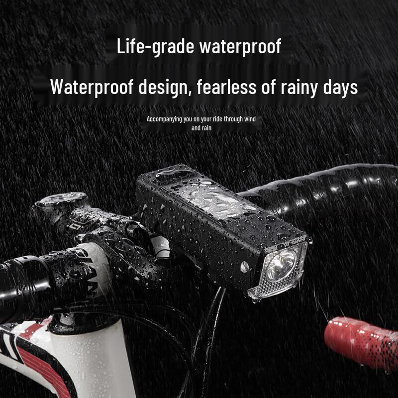 SkyFire Rechargeable IPX6 Waterproof Bicycle Front Light