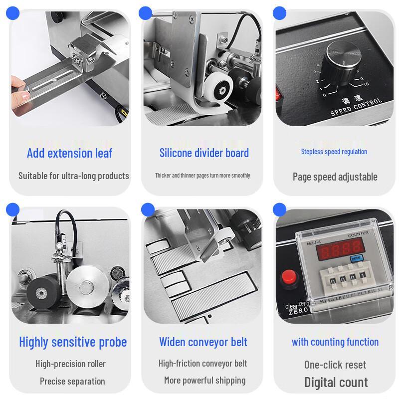 Baoyu Automatic Paper Counting & Paging Machine CN plug (adapter included)