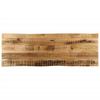 Vidaxl Tischplatte mit natürlicher Kante, 140x40x2,5 cm, Mangoholz