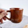 Dřevěné hrnky s velkým břichem Ručně vyráběné hrnky z přírodního smrkového dřeva Hrnky na pivo, čaj, kávu, mléko, vodu Kuchyňské barové nápoje pro kuchyň