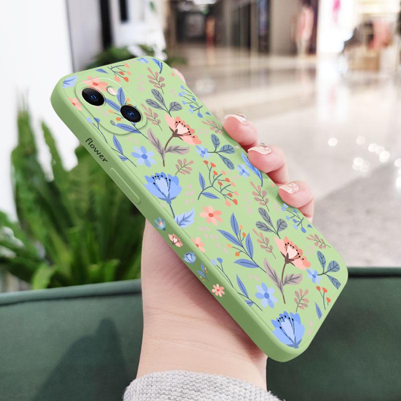 Romantic Garden Phone Case For iPhone 17 17 Air 16 15 14 13 12 11 Pro Max Mini X XR XS MAX Cover