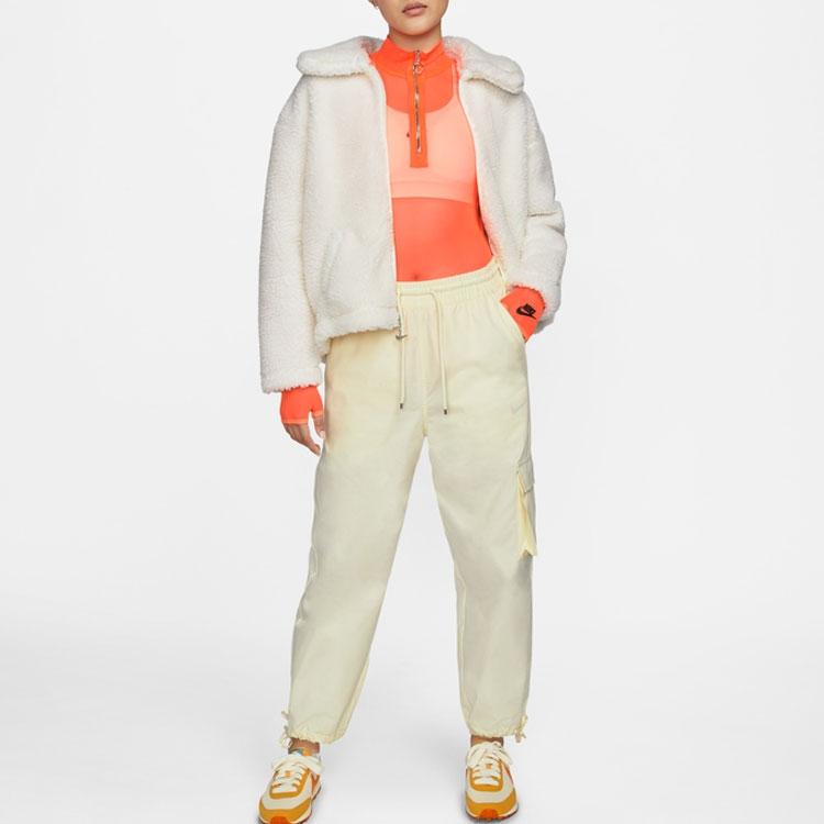 New Nike CNY Collection Velvet Jackets Women's Sail White DQ5366-133