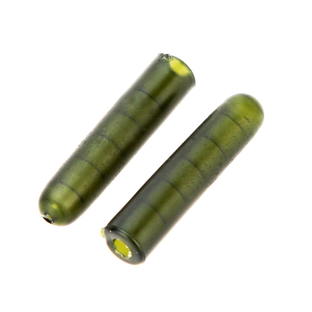 50PCS 26mm Length Carp Rig Sleeves TPR Fishing Hook Link Tubing Sleeve Carp Fishing