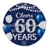 Blue Gold 1st Birthday Party Disposable Tableware Set