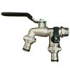 Garden Tools Brass Water Faucet 1/2" Outside & Inside Used Easy Turn On/Off Lever Handle Watering Supply Taps Ball Valve