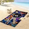 Brook Soul King Print Beach Towel, Large Soft Quick Dry Towel for Beach Camping Swimming