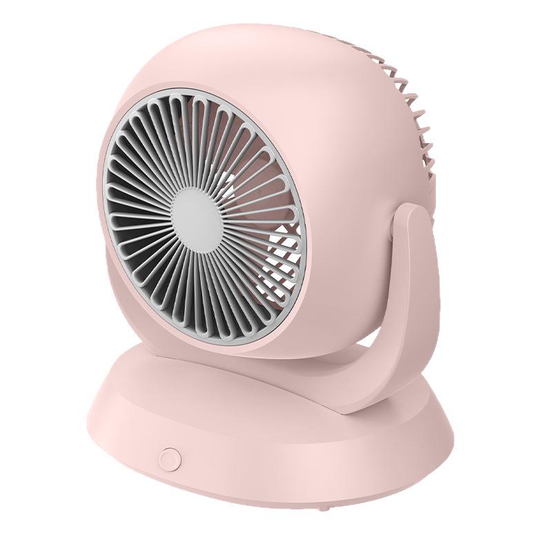 Compact USB-Powered Desktop Air Circulator Fan