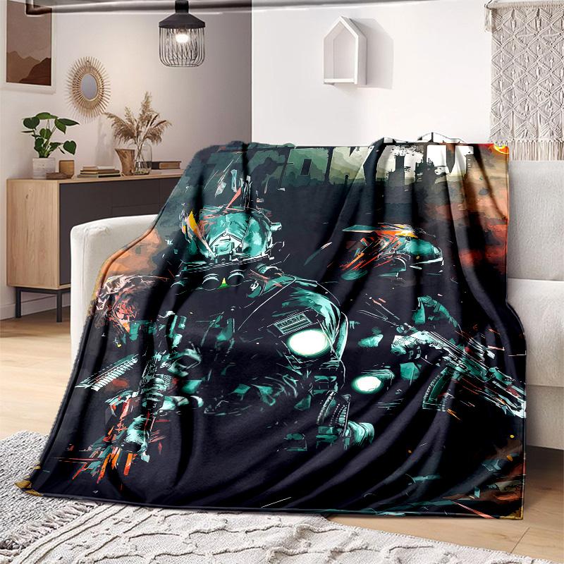 1PC Escape Tarkov Winter Edition Ultimate Tactical Gear All Seasons Soft Comfortable Blanket Suitable Sofa Office Outdoor Travel Home Use