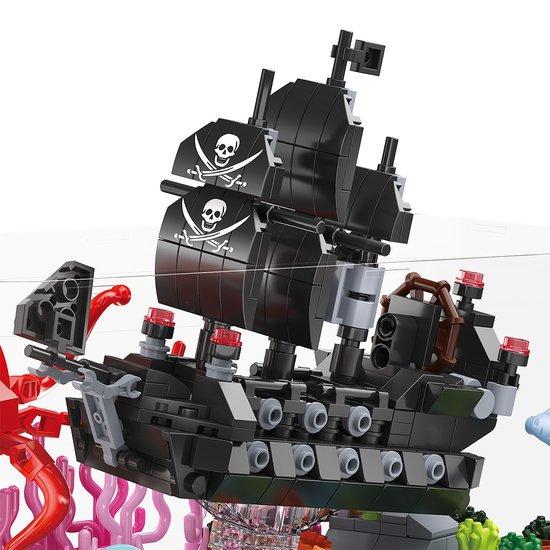 Mini Block Versunkenes Piratenschiff Aquarium (662009LI)