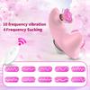10 Vibration Modes Nipples Suction Stimulator Clitoral Massager Powerful Clitoris Sucking Tongue Vibrator for Women Sex Toy 18+