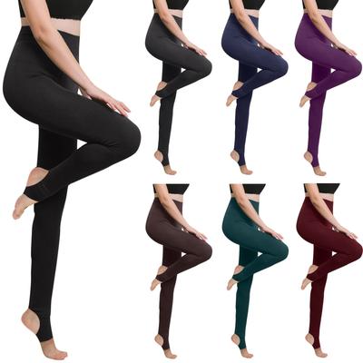 Fashion Women Solid Color Warm Winter  Pants Keep Warm Leggings
