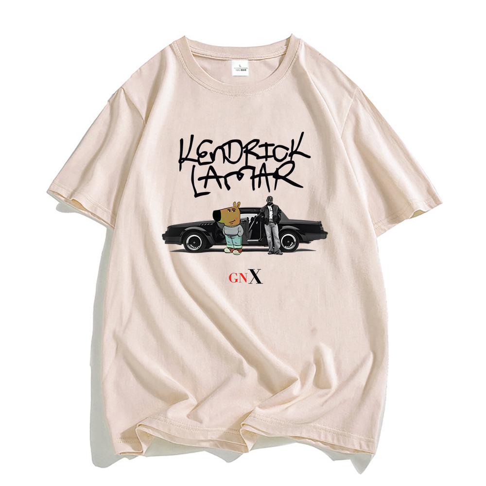 Kendrick Lamar X SZA GrandNational Tour 2025 Tshirts GNX Album Graphic Print T-shirt Cotton Summer Soft Tee-shirt Unisex Men Top