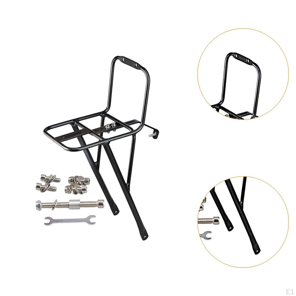 Frontstativ Bagasjehylle Solid Sykkelutstyr Kurvstøtte Aluminiumslegering Landeveissykkel