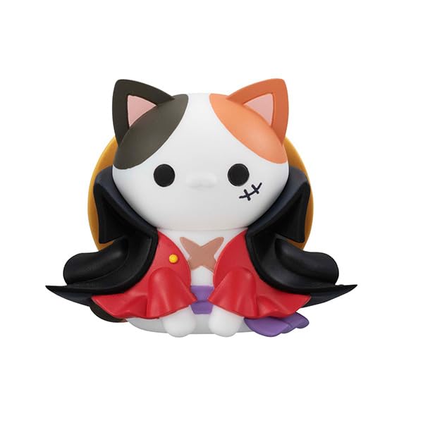 MEGA CAT PROJECT One Piece Nyan Piece Luffy and Wano Country Arc 30mm PVC Painted Finished Figure Nyan! [Resale] (BOX) Approx.