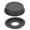 For CEOS Lens Adaptor Ring with Back Cap for C Mount Lens to for Canon EF EFS Camera